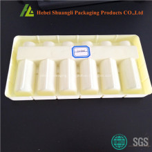 Customzied flocking thermoformed plastic tray